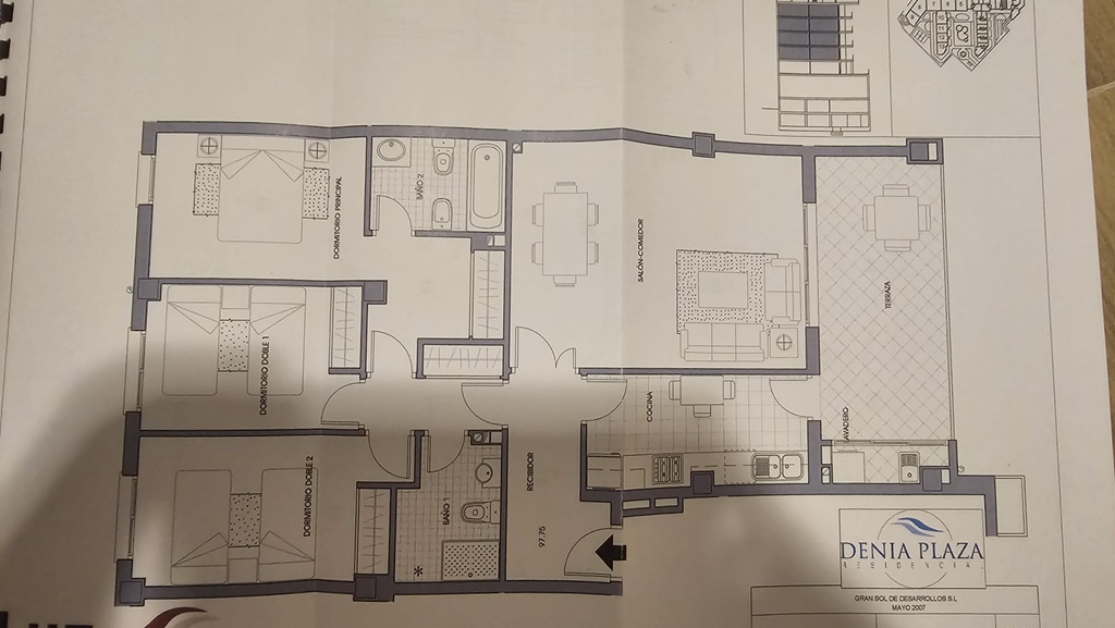 Apartment with pool and views of Montgó for sale in Dénia